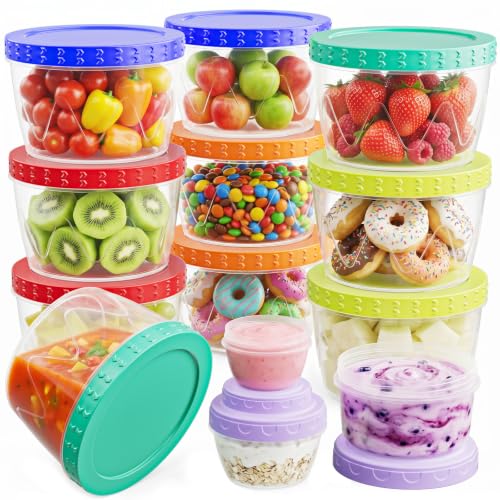 13 Pack-17/10/5/2.7oz Reusable Freezer...