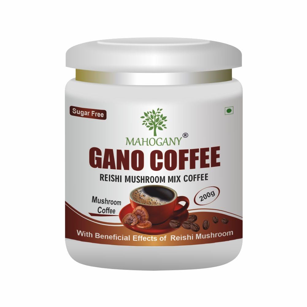 Mahogany Instant Gano Coffee Enriched with Reishi Mushroom Extract 200g (B0BB9T1DM6) Amazon Price History, Amazon Price Tracker