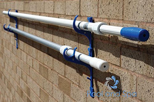 Atie Pool Rust-Resistant, Oxidation-Resistant, Chemical-Resistant Pool Pole Hanger/Hook/Holder For Pool Telescoping Pole, Vacuum Hose, Leaf Skimmer, Brushes, And Garden Tools #TOP2