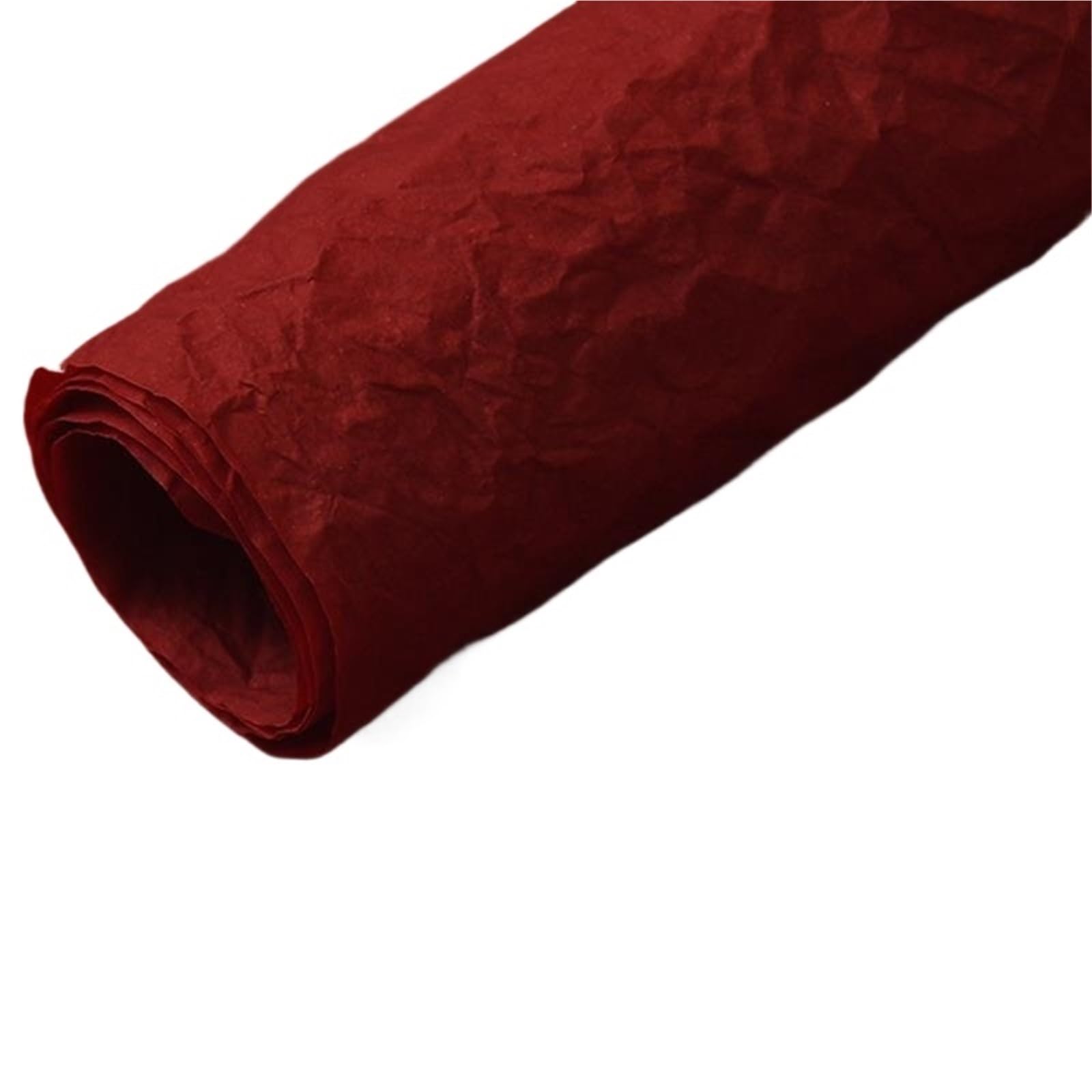 Geschenkpapier 7 Stück Seidenpapier, 53 x cm, Büttenpapier, Blumenverpackung, Scrapbooking-Papier, Partyverpackung, dekoratives Blumenverpackungspapier(Red)