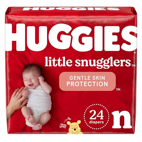 Image of Heavy Absorbency Disposable Unisex Little Snugglers Newborn Baby Diaper, 288 per Case