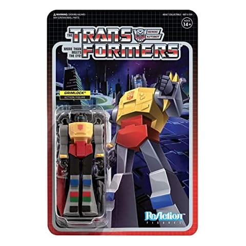 Super7 Transformers Grimlock 3.75 in Reaction Figure Cover