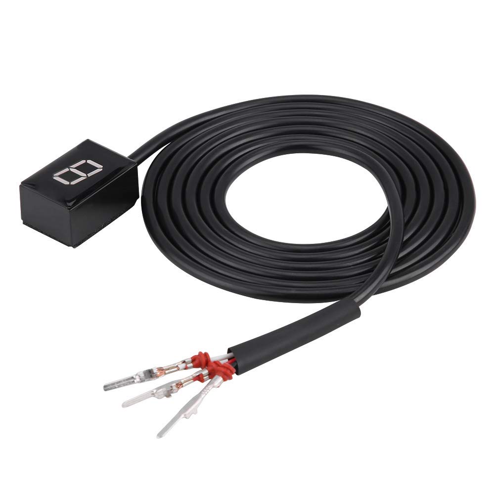 KIMISS Indicador de marcha N-6 para, Intruder 800 y V Strom: Conector ECU, compatible con GSXR 600 - Muestra velocidad y cambios