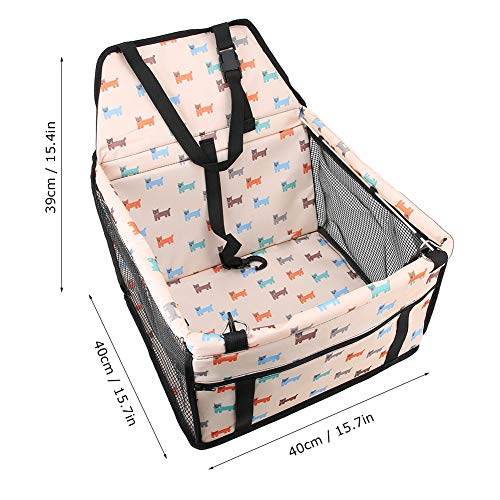 Junlucki Cesta para animais de estimação, antiderrapante, conveniente, dobrável, seguro para animais