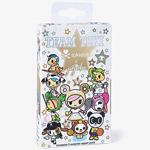 JuJuBe | Mystery Pack of Zipper Pulls-Blind Boxes | Collect All Pulls | Tokidoki | Team Toki