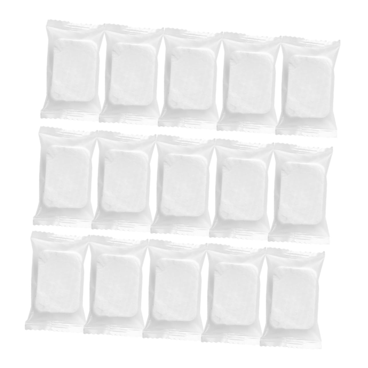Beatifufu Reusable Makeup Remover Cloths Non-Woven Compressed Pads 100ct Facial Pads