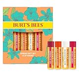 Burt's Bees set de regalo, Granada, Coco y pera, sandía, y mandarina, 4x4.25gr