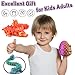 16PCS 3D Printed Dragon Eggs, Cool 3D Printer Mini Dragon Egg Set Articulated Crystal Dragon Fidget Toy for Boy Kids Teens Easter Basket Stuffers (16 Pcs)