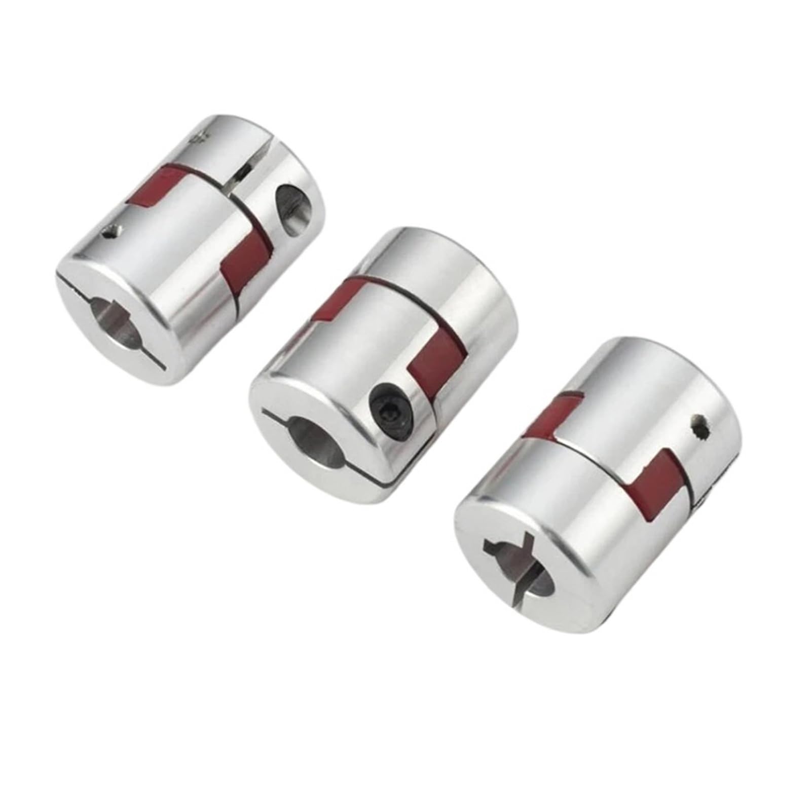 D30L35 Coupler D30 L35 Three Jaw Aluminium Flexible Shaft Coupling Motor Connector Flexible Coupler 5/6/6.35/8/10/12/14/16m(6x8)