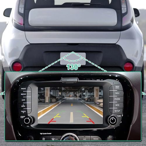 Image of 95760-B2100 OE Backup Camera Replacement for Kia Soul 2014 2015 2016, GreenYi Rear Cam Replaces 95760-B2010, 95760-B2000, 95760B2100, 95760B2010, 95760B2000