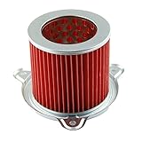 Syncovia Motorcycle Parts Motorcycle Air Filter Cleaner Reuseful Element Air Cleaner for Honda