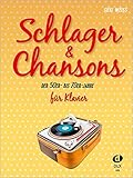So ein Mann, Schlager & Chansons der 50er - bis 70er Jahre für Klavier: Eine umfassende Zusammenstellung von 40 Evergreens und Schlagern aus dieser Zeit: 40 Evergreens und Schlager, bearbeitet für Klavier