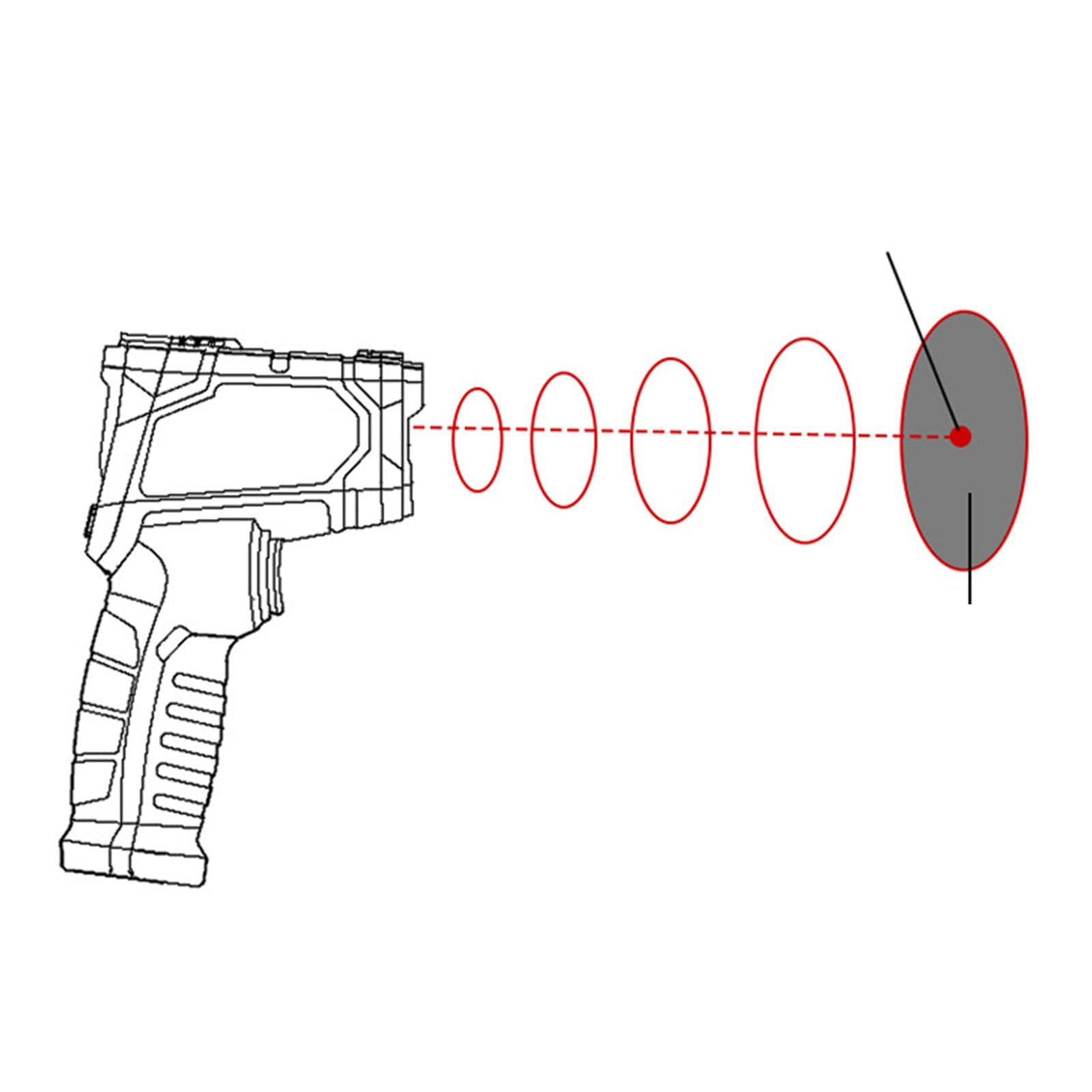 Temperature, Infrared Temperature Meter High Accuracy LCD Display -50? to 400? for Car