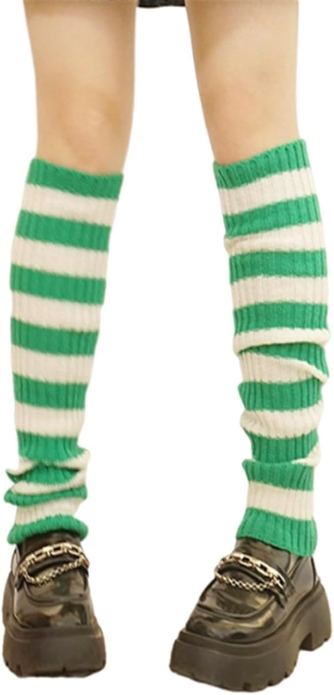 インテルメッゾ レッグウォーマー 2032 | バレエ用品やレオタードならシルビアのオンラインストア 日本人 女の子 膝上 かわいい レッグウォーマー Y2K ストライプ カラー ブロック ゴシック レッグウォーマー