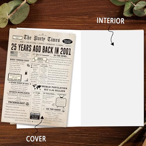 Ziwenhu Happy 25th Birthday Greeting Card