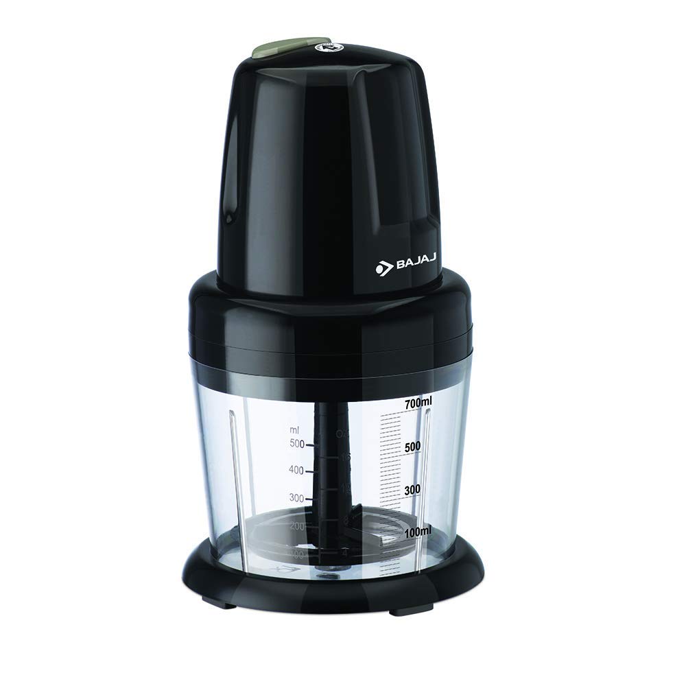 Bajaj 800 ml Chop Pro Chopper with Whisking Blade (Black, Small, 300 Watts)-image-30