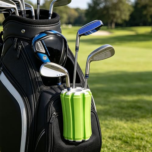 Clip para palos de golf con agarre rapido y diseno compacto para ahorrar espacio 2