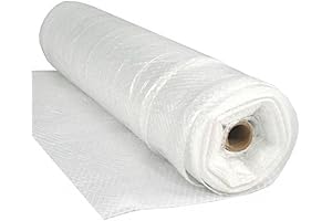 Farm Plastic Supply 4 Year UV Resistant 10 mil Clear Plastic Rolls