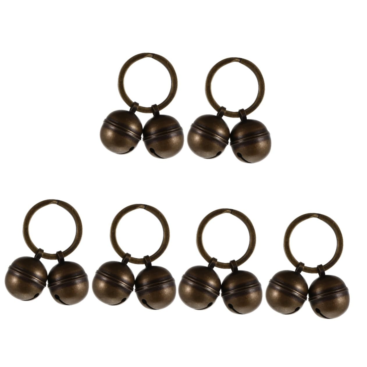 HANABASS Sets Loud Key Ring Bell Dog Collar Accessory Cat Bells for Collar Unique Design for