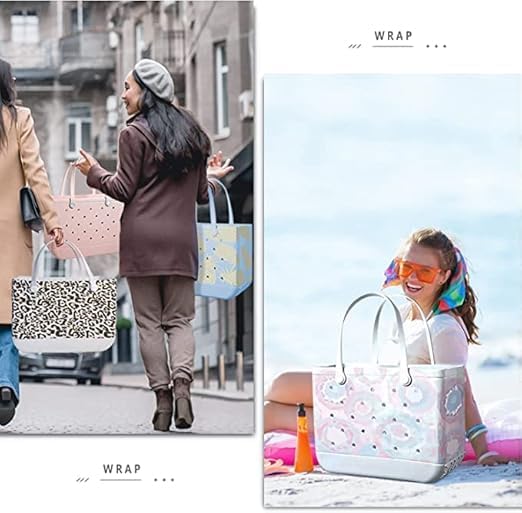 EVA beach handbags of various sizes, waterproof and durable beach bags, suitable for beach and swimming sports3