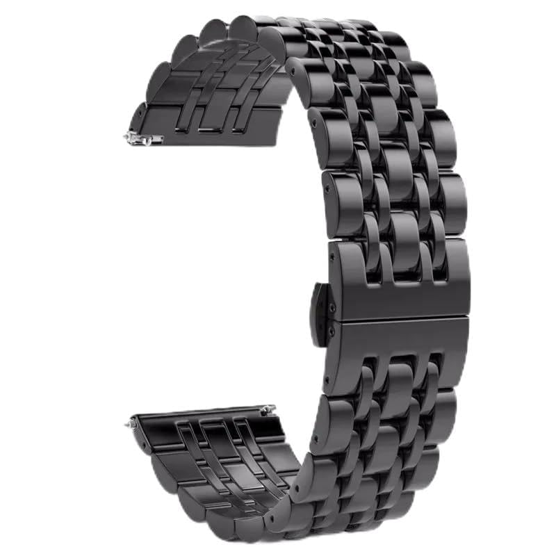 Sangle de montre universelle en acier inoxydable 22mm 20mm idéale pour vos sorties et soirées