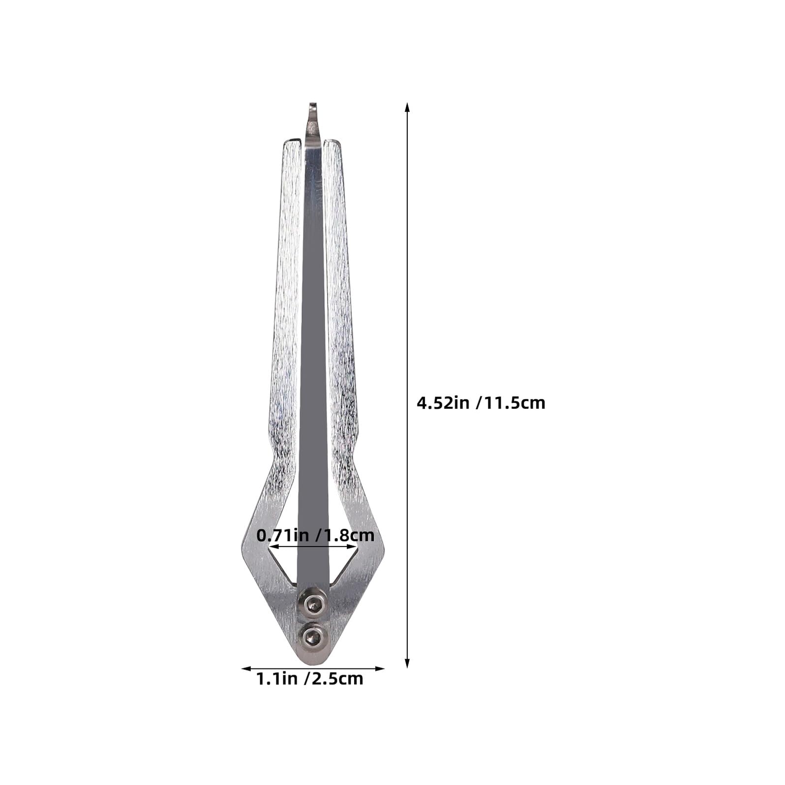 FRCOLOR Arpa a Bocca Professionale in Metallo 4,53" Strumento Musicale Etnico Mongolo e Russo per Adulti Tutorial, Armonica a Bocca Tradizionale per Musica Folk e Jazz, Portatile