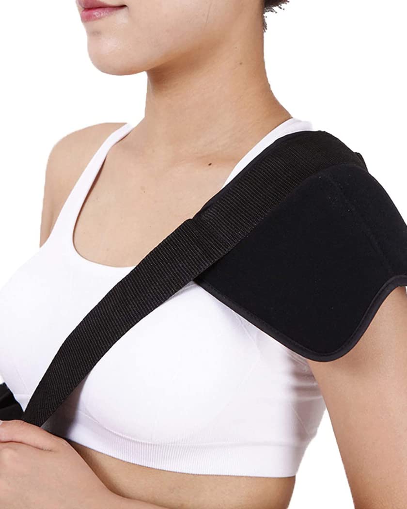 Almohada trapezoidal de abducción de hombro para adultos, soporte de fijación de fractura, soporte de contractura de codo, cabestrillo de brazo para lesión de ligamento, izquierda (izquierda