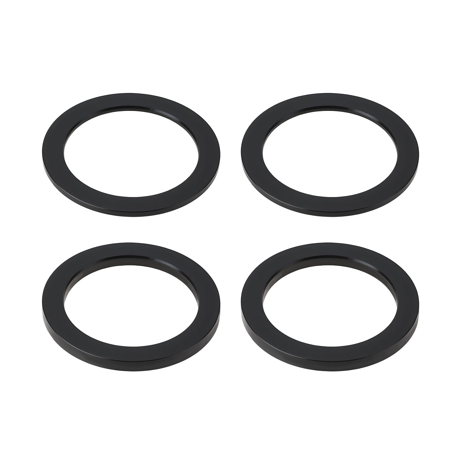 4 Arandelas de Aleación de Aluminio para Eje de Pedalier de Bicicleta 24 X 32 Mm Compatible con Shimano BB86 91 92 52