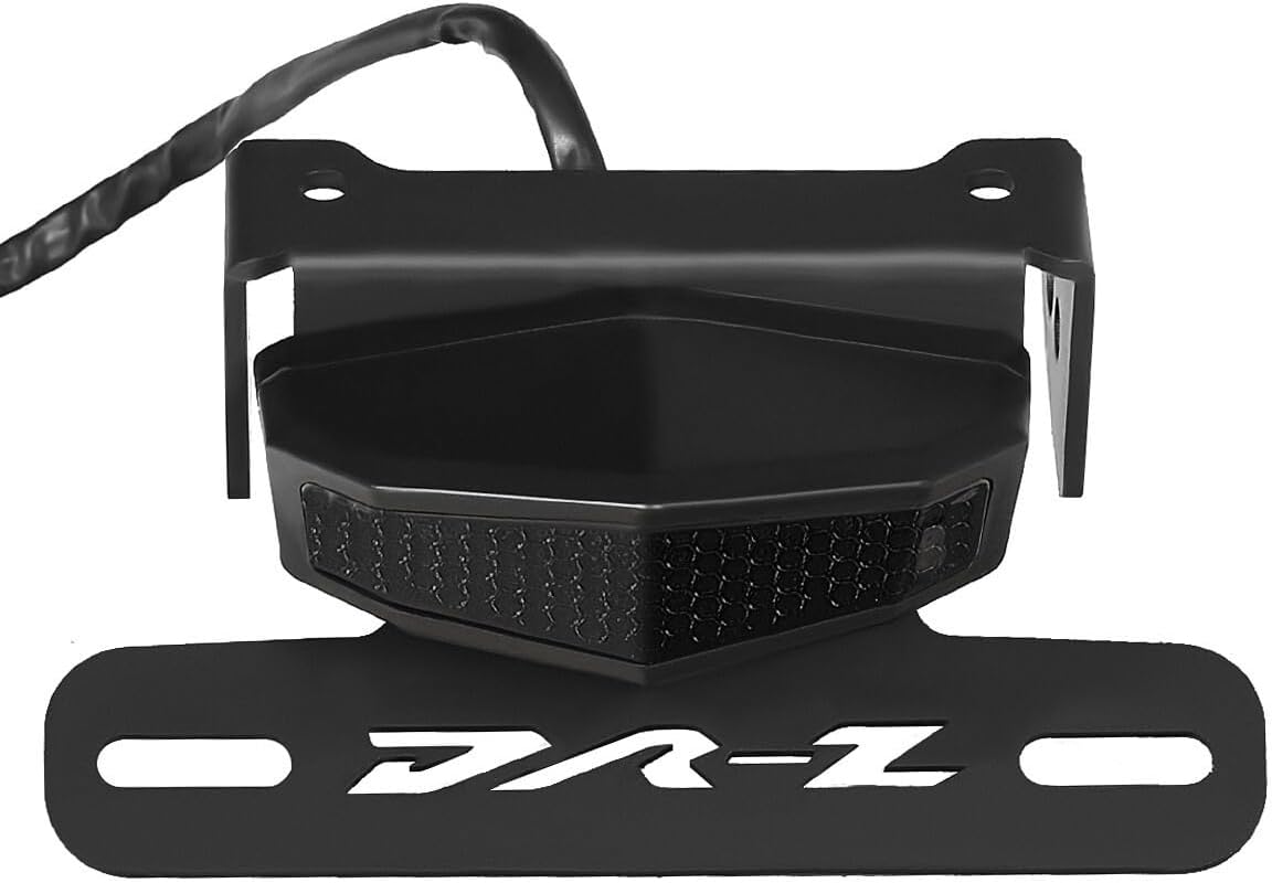 Fender Eliminator Short Tail Tidy LED Integrated Brake Lights Turn Signal Compatible with DRZ400SM DRZ400S DR-Z400R DR-Z400 2005-2025 (Smoke)
