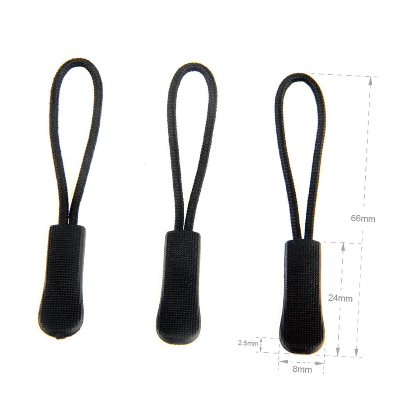 STOBOK 360 Uds Tirador De Cremallera Para Ropa Tirador De Cremallera Para Equipaje Bolso Con De Deslizadores De Reparación De DIY Cabezal