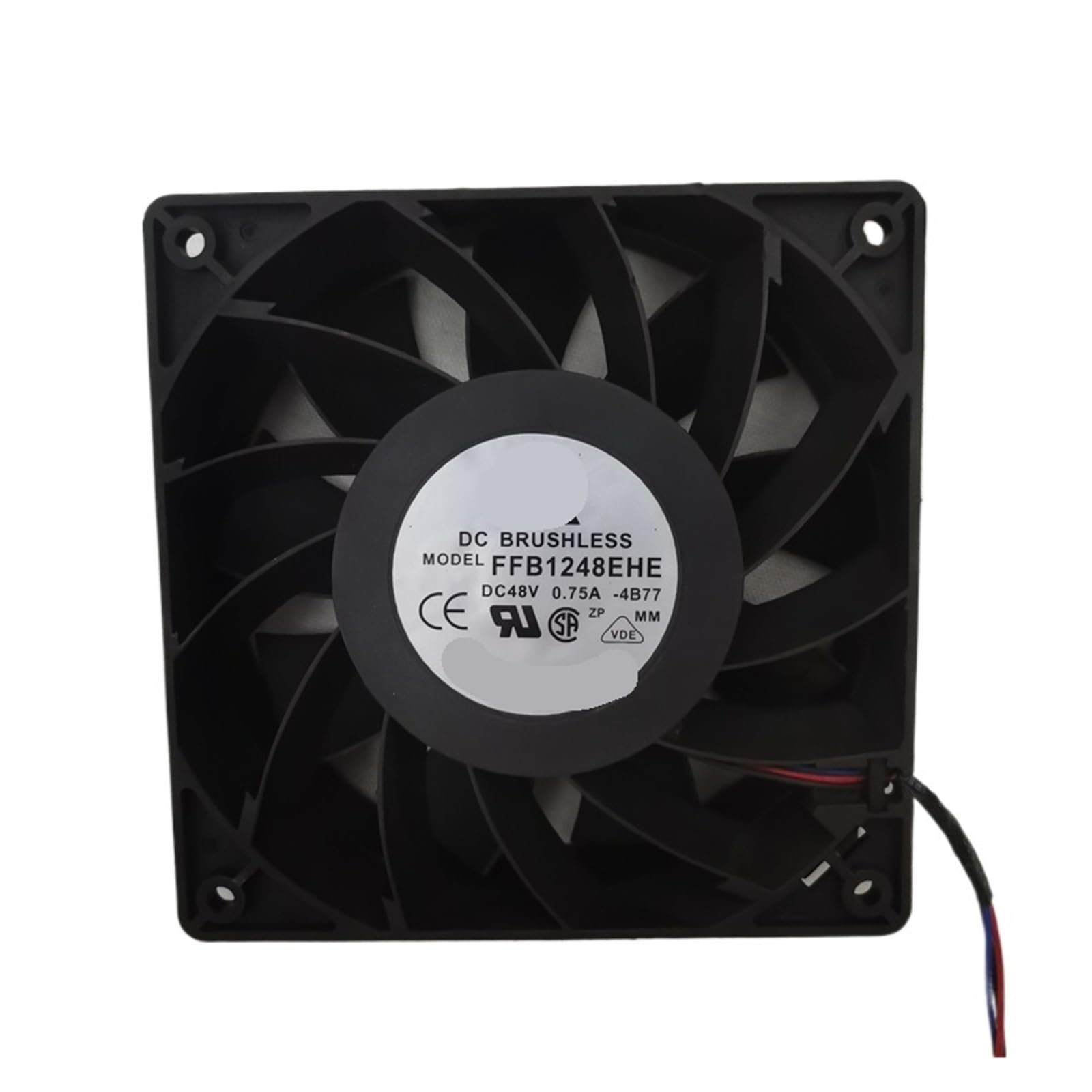 YMUGUEGH 120x120x38mm FFB1248EHE FFB1248EHE-4B77 120mm 12038 48V 0.75A cooling fan