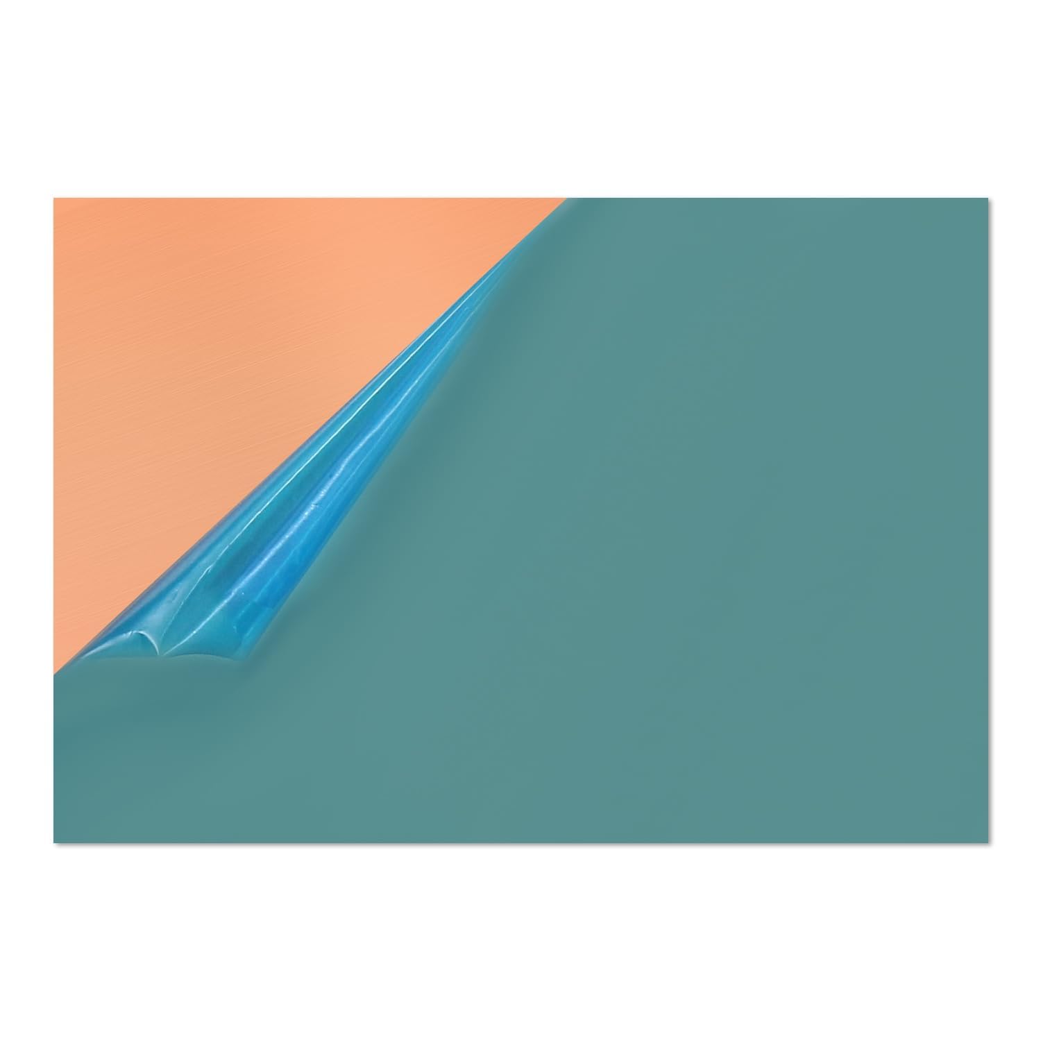 Lamiera di rame, 10,2 x 15,2 cm, spessore 2 mm, piastre in rame puro al 99,9% per fai da te, gioielli, elettrico, riparazione, industriale (1 pac)