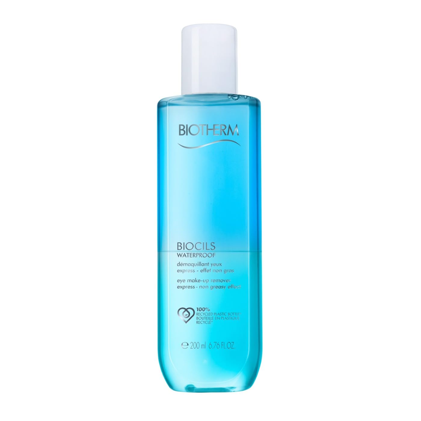 Biotherm, Biocils Démaquillant Express Biphasé , Waterproof, Convient aux Yeux Sensibles, 100ml