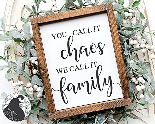 Tamengi You Call It Chaos SVG, Family SVG, Home SVG, Quote for Farmhouse Sign SVG, Files, Silhouette Designs, Digital Download