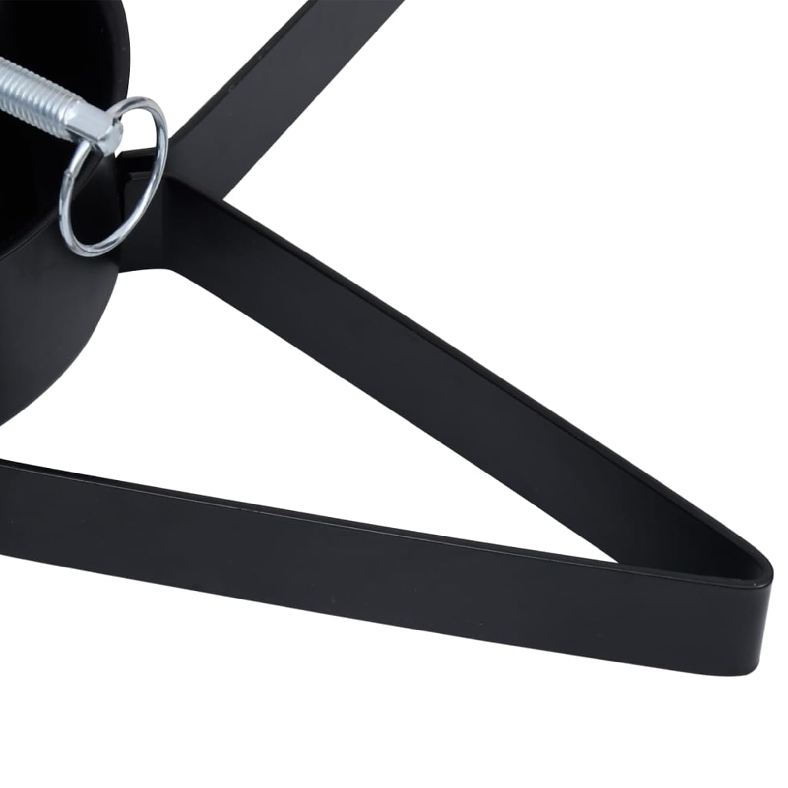 Gecheer Soporte para Árbol de Navidad, Estrella, Metal, 47 x 47 x 13,5 cm, Negro, para Árboles Reales YJXLYDZJ-331315ES