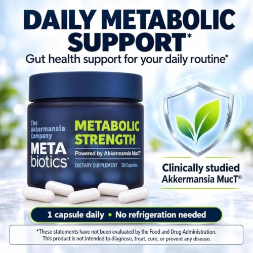 METAbiotics The Akkermansia Company Akkermansia Supplement