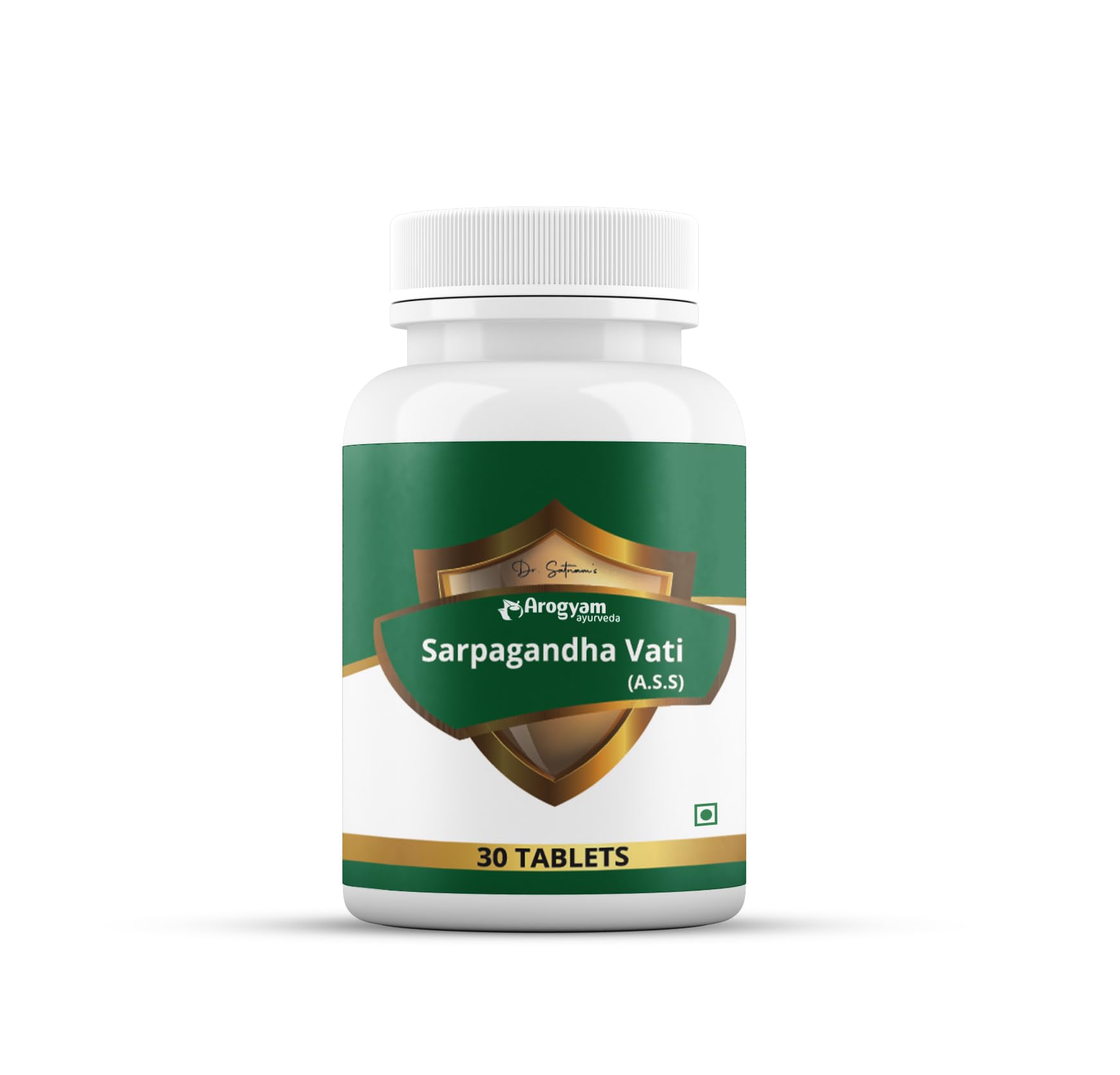 AROGYAM Ayurveda Sarpagandha Vati Tablets 375mg, Sar Sangrah Herbal Supplement, Ayurvedic Medicine for Hypertension (30 Tablets) (B0CWPGVRJF) Amazon Price History, Amazon Price Tracker