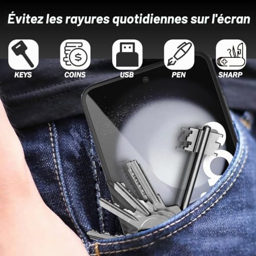 Zerrshoo 2+2+2 Pièces Protection écran pour Samsung Galaxy Z Flip 5 – vue 2