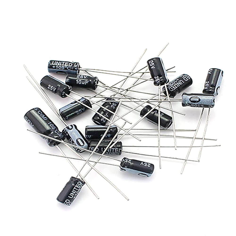 Condensatore elettrolico in alluminio 35V 22mF 47mF 100mF 220mF 330mF 470mF 680mF 1000mF 1500mF 2200mF 3300mF 4700mF 6800mF uF  502