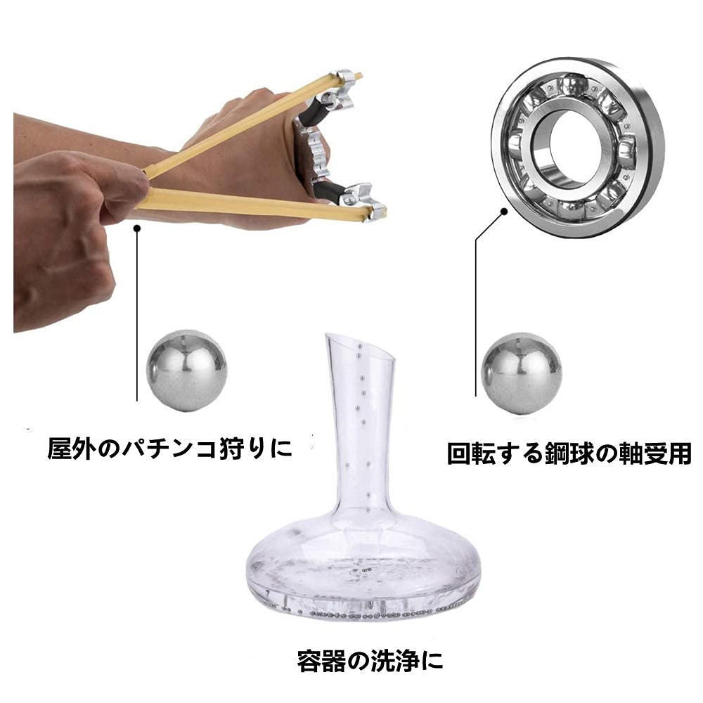 GCR15 Solid Carbon Steel Precision Ball | Silver 3-3.969mm: Bearings, Screw Rods, Machinery(3mm)
