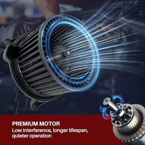 Image of 700174 Front AC Heater Blower Motor Fan Fit for Nissan Titan 2004-2015 V8 5.6L, Armada 2005-2015 V8 5.6L Sport Utility, Fit for Infiniti QX56 2004-2010 V8 5.6L Sport Utility