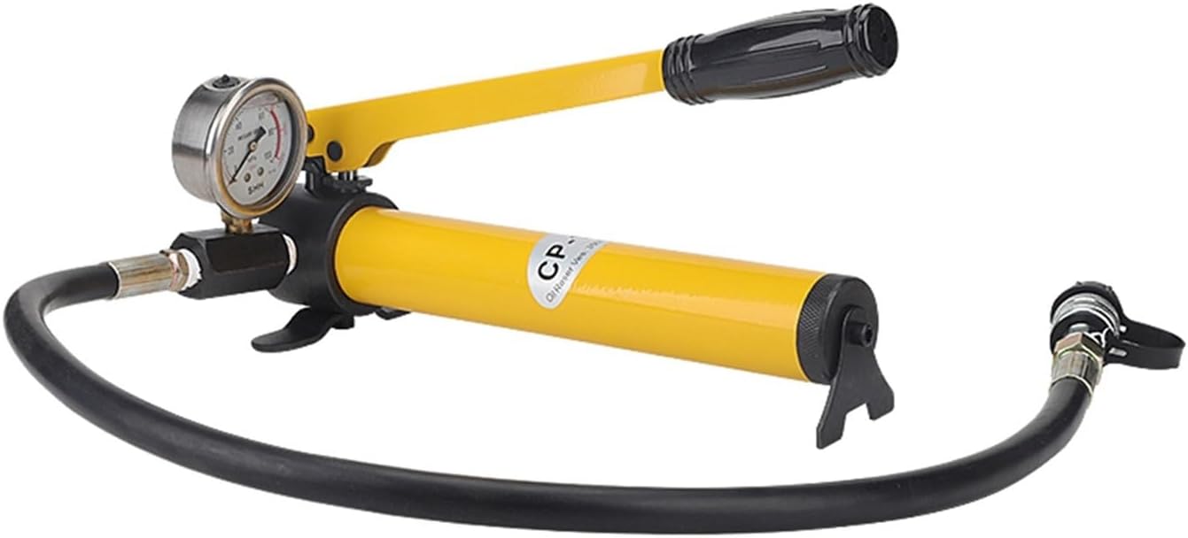 CP-180 Hand Pump Portable Small Hydraulic Pump Manual Hydraulic Pump Hydraulic Pump with Pressure Gauge