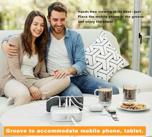 Save 13% on VooLerTun 7-in-1 Surge Protector Power Strip with USB Ports