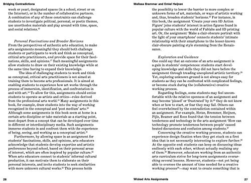 Wicked Arts Assignments: Practising Creativity in Contemporary Arts Education - Image 3