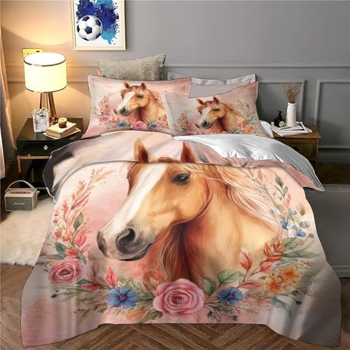 Housse de couette hippopotame 3D en microfibre résistante haut de gamme