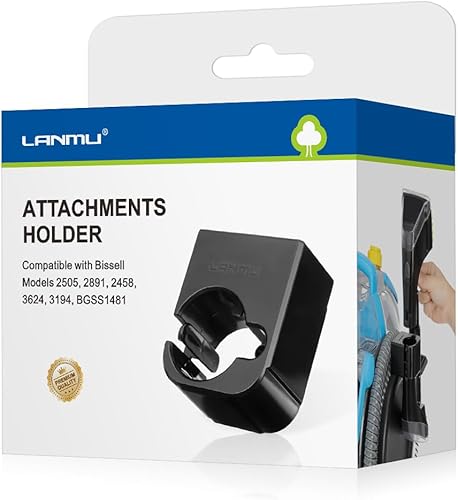 LANMU Soporte para accesorios compatible con Bissell Little GreenSpotClean Pet Pro Limpiador de alfombras portátil modelo 2505, 2891, 2458, 3624,