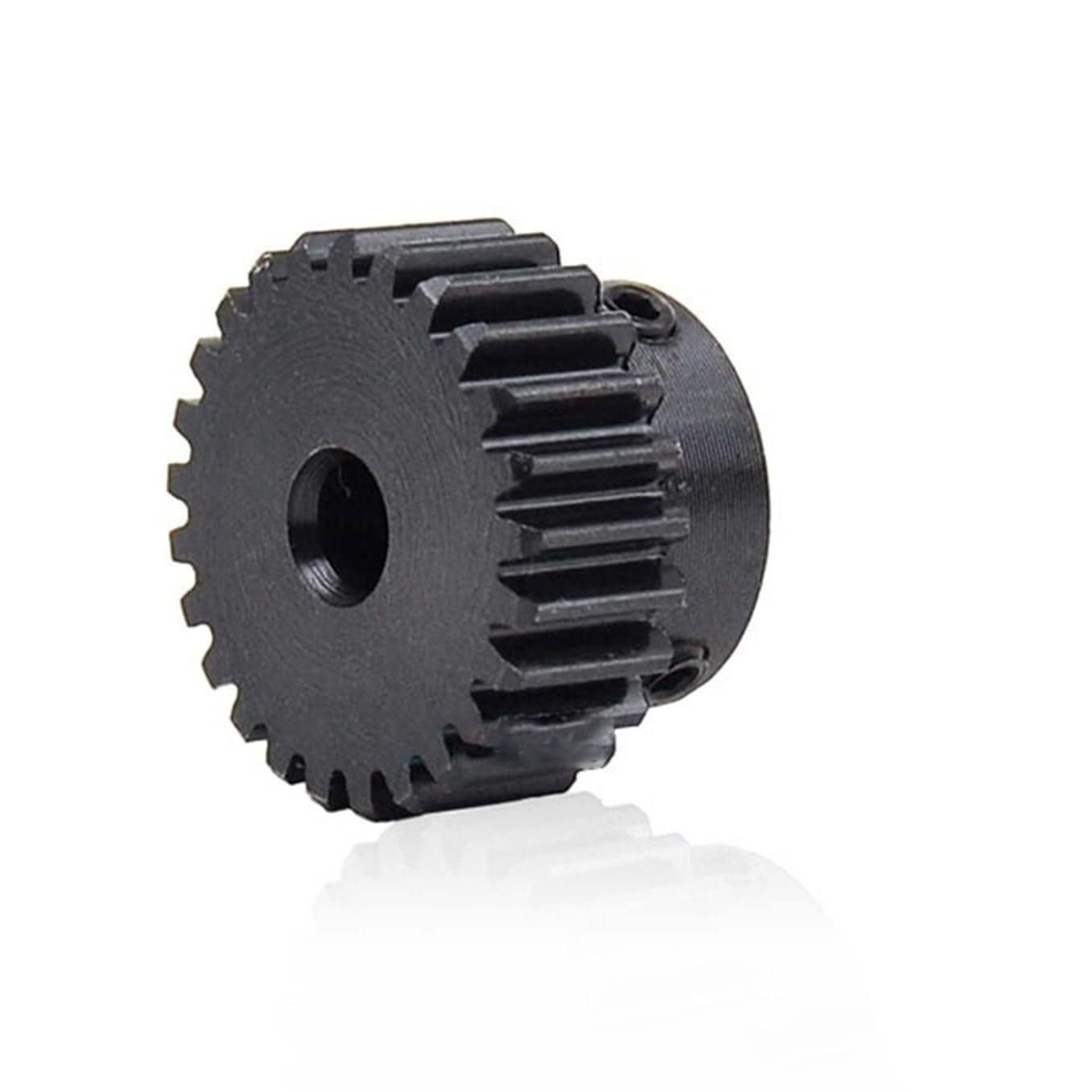 1M Stirnrad 15-18 Zähne 45# Stahl Bohrung 4-10mm schwarz