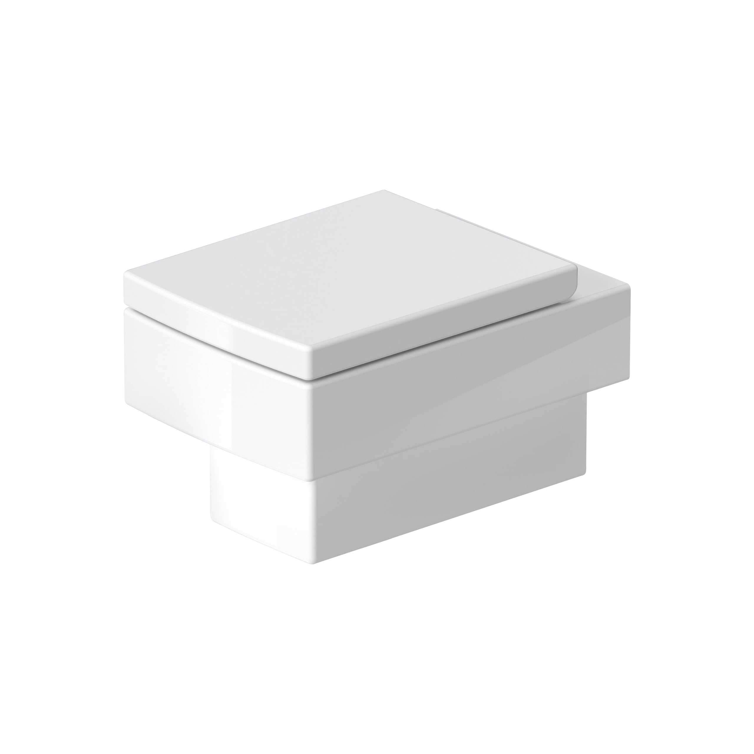 Duravit Vero tapa WC, tapa de wc con mecanismo de cierre suave y lento, asiento de inodoro de urea duroplast, tapadera wc con bisagras de acero inoxidable, tapa de inodoro blanco