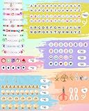 zenmag Friendship Bracelet Making Kit, Clay Beads and Pony Beads for Bracelet Making, Jewellery Making Kit with Letter and Charms, DIY Kit Gifts - Image 3
