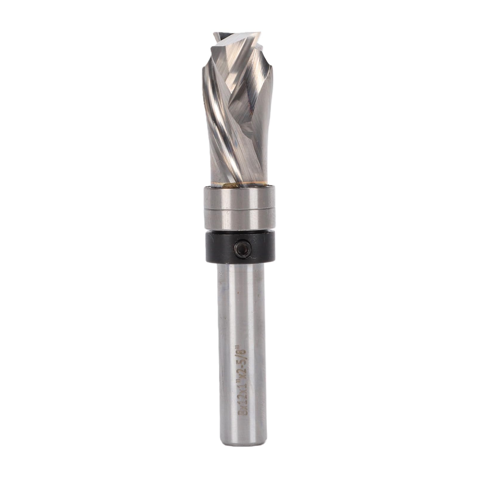 Alomejor Fresa a Spirale per Fresatura a Filo per la Lavorazione del Legno Gambo da 8 Mm di Precisione Diametro di Taglio da 12 Mm Lunghezza 25,4 Utensile in Metallo Duro per attività Manuali e CNC